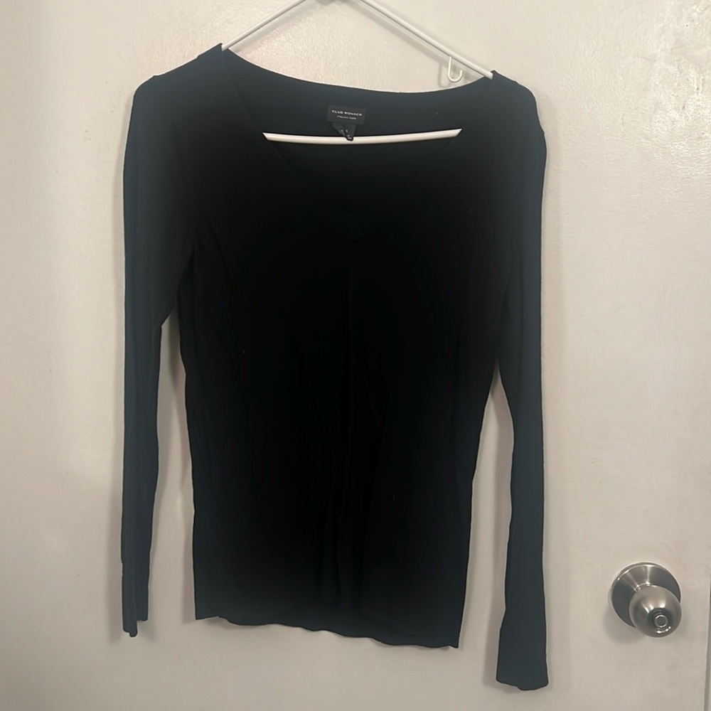 Club Monaco Black Sweater